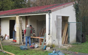 Travaux au Jeu d'Arc